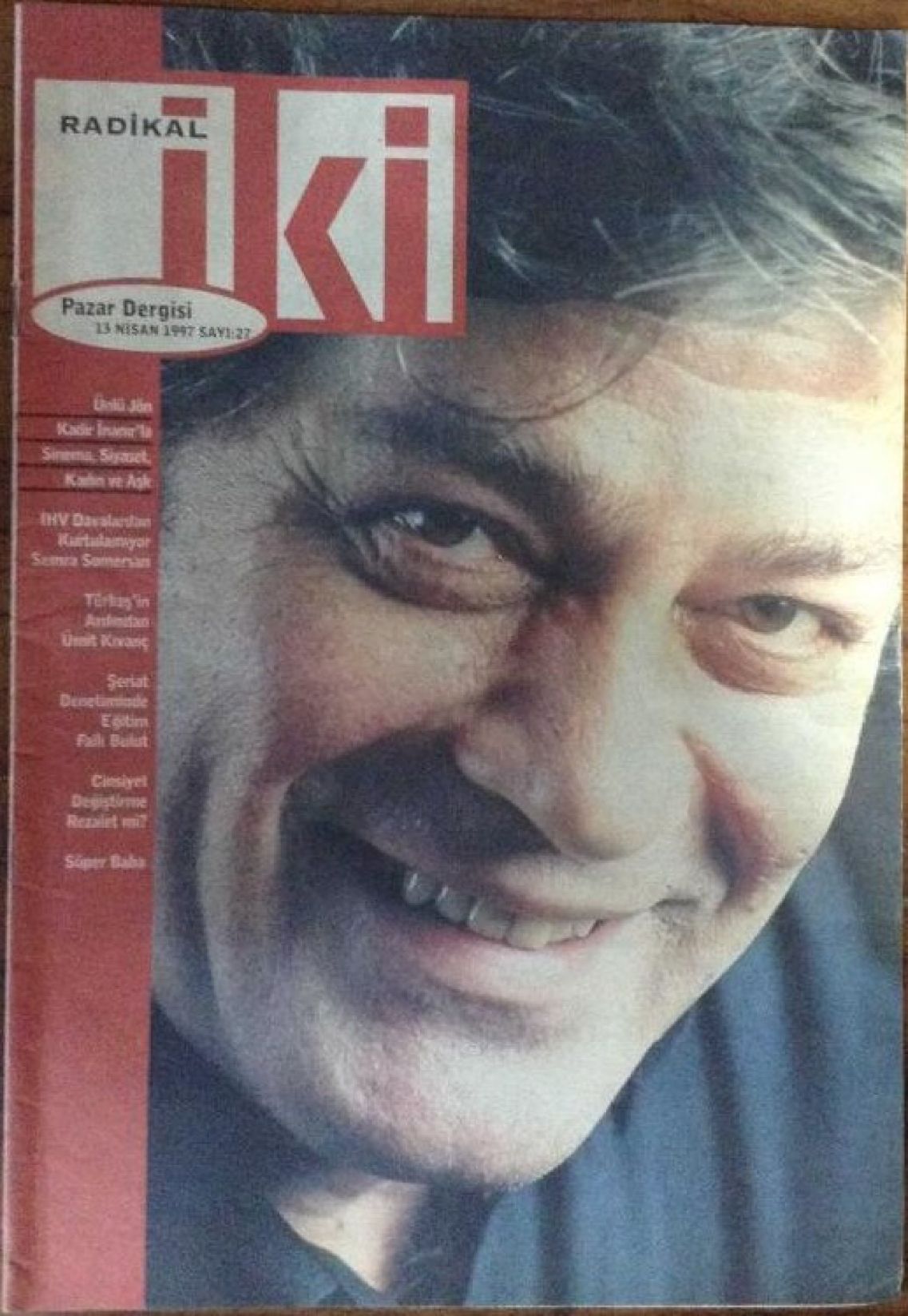 RADIKAL IKI magazine side cover Issue 27 13 April 1997