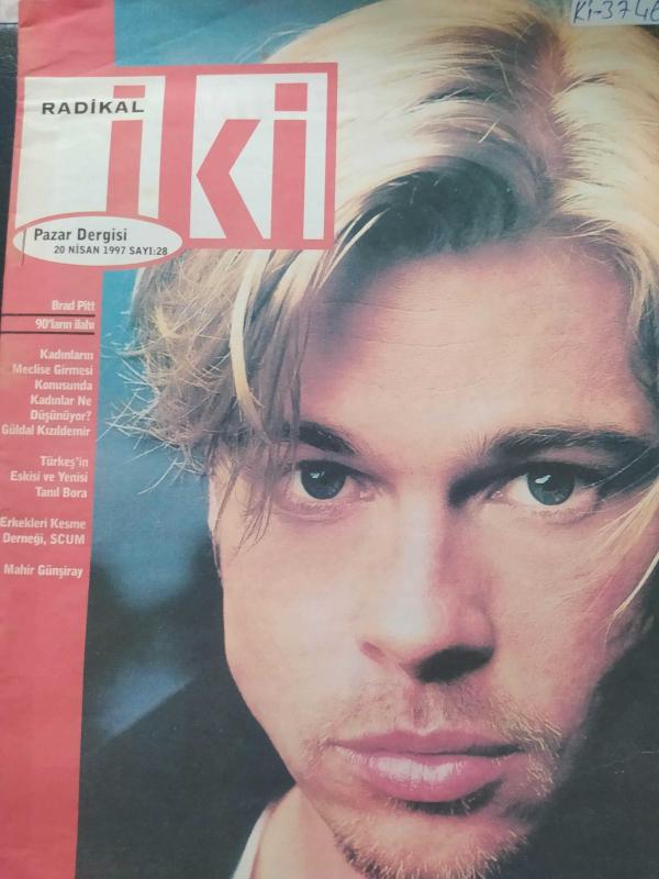 RADIKAL IKI magazine side cover 20 April 1997
