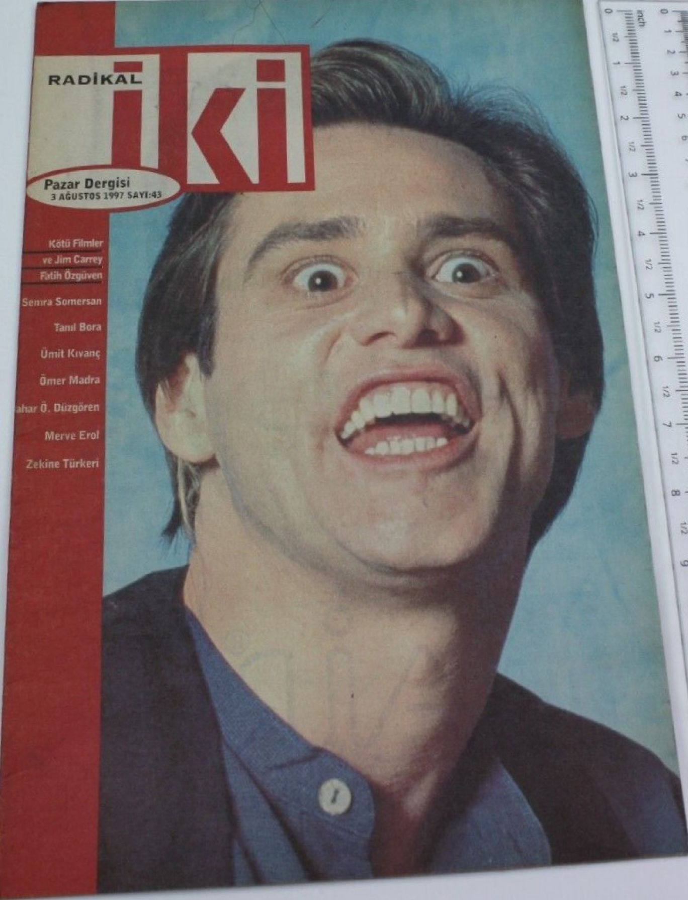 RADIKAL IKI magazine side cover Issue 43 3 August 1997