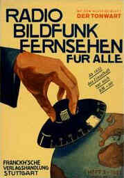 RADIO-BILDFUNK-FERNSEHEN FUR ALLE magazine side cover Issue 3  1932