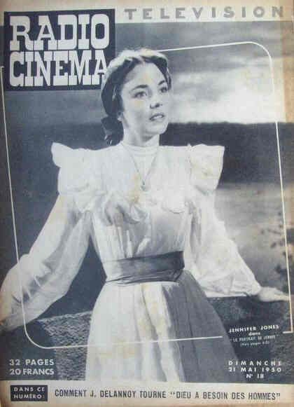 RADIO CINEMA TELEVISION/TELERAMA magazine side cover Issue 18 21 May 1950