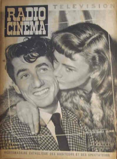 RADIO CINEMA TELEVISION/TELERAMA magazine side cover Issue 2 29 January 1950