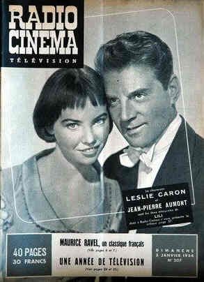 RADIO CINEMA TELEVISION/TELERAMA magazine side cover Issue 207 3 January 1954