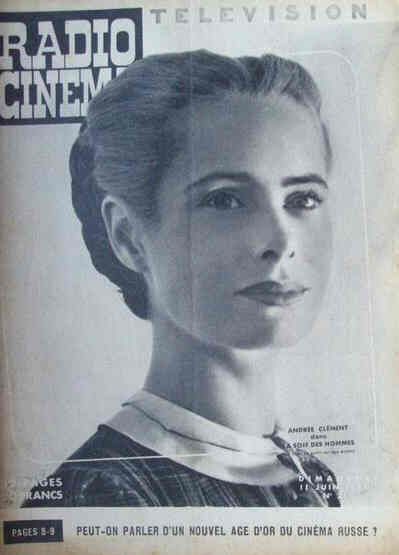RADIO CINEMA TELEVISION/TELERAMA magazine side cover Issue 21 11 June 1950
