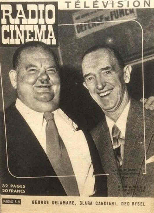 RADIO CINEMA TELEVISION/TELERAMA magazine side cover Issue 24 2 July 1950