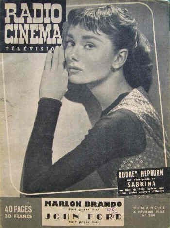RADIO CINEMA TELEVISION/TELERAMA magazine side cover Issue 264 6 February 1955