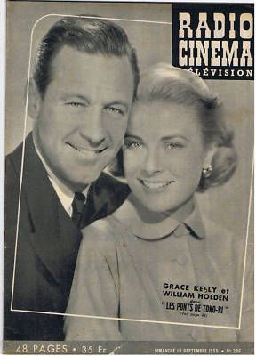 RADIO CINEMA TELEVISION/TELERAMA magazine side cover Issue 296 18 September 1955