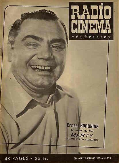 RADIO CINEMA TELEVISION/TELERAMA magazine side cover Issue 299 9 October 1955