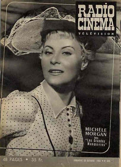 RADIO CINEMA TELEVISION/TELERAMA magazine side cover Issue 302 30 October 1955