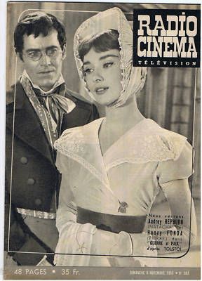 RADIO CINEMA TELEVISION/TELERAMA magazine side cover Issue 303 6 November 1955