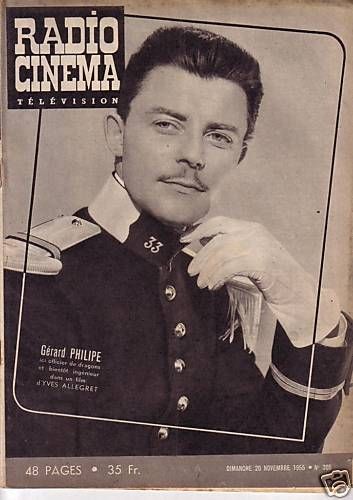 RADIO CINEMA TELEVISION/TELERAMA magazine side cover Issue 305 20 November 1955