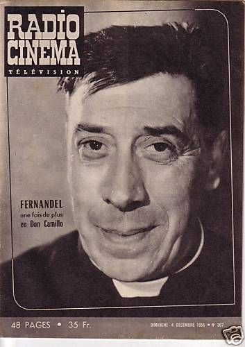 RADIO CINEMA TELEVISION/TELERAMA magazine side cover Issue 307 4 December 1955