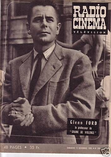 RADIO CINEMA TELEVISION/TELERAMA magazine side cover Issue 308 11 December 1955