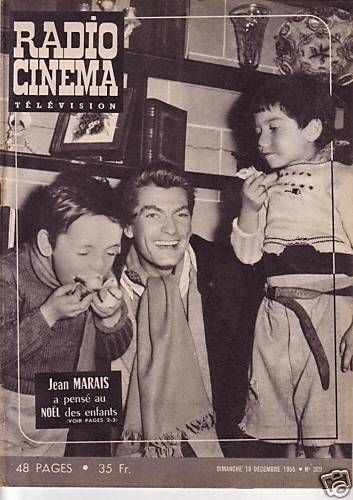 RADIO CINEMA TELEVISION/TELERAMA magazine side cover Issue 309 18 December 1955