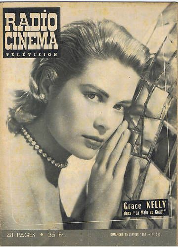 RADIO CINEMA TELEVISION/TELERAMA magazine side cover Issue 313 15 January 1956