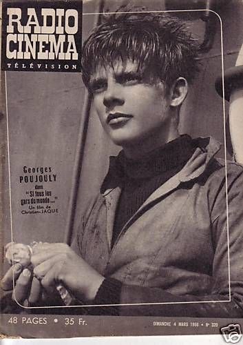 RADIO CINEMA TELEVISION/TELERAMA magazine side cover Issue 320 4 March 1956
