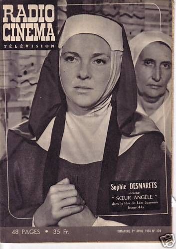 RADIO CINEMA TELEVISION/TELERAMA magazine side cover Issue 324 1 April 1956