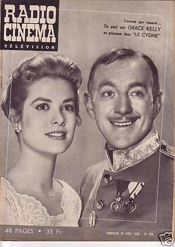 RADIO CINEMA TELEVISION/TELERAMA magazine side cover Issue 328 29 April 1956