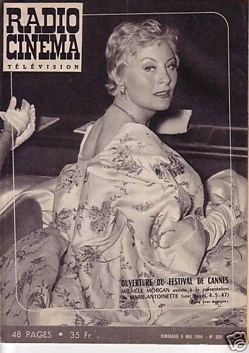 RADIO CINEMA TELEVISION/TELERAMA magazine side cover Issue 329 6 May 1956