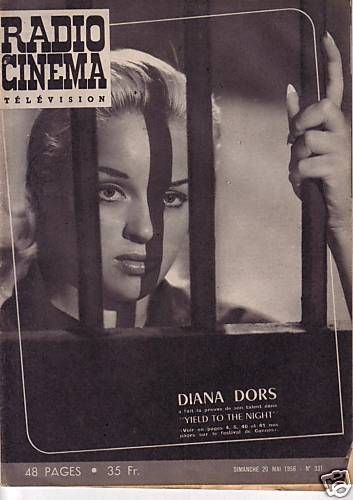 RADIO CINEMA TELEVISION/TELERAMA magazine side cover Issue 331 20 May 1956