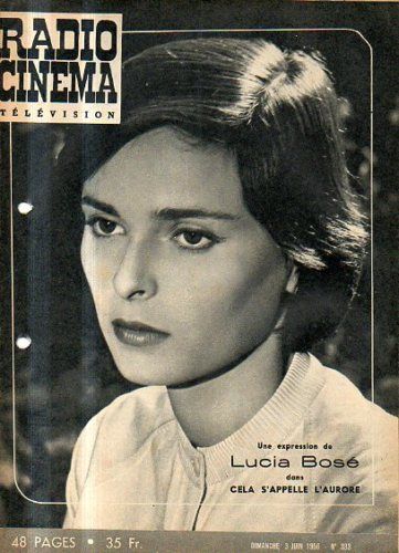 RADIO CINEMA TELEVISION/TELERAMA magazine side cover Issue 333 3 June 1956