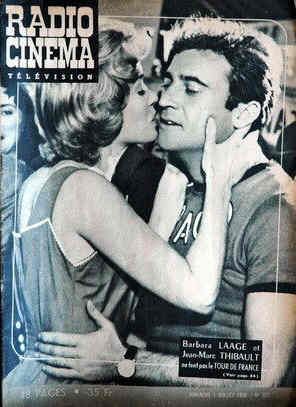 RADIO CINEMA TELEVISION/TELERAMA magazine side cover Issue 337 1 July 1956