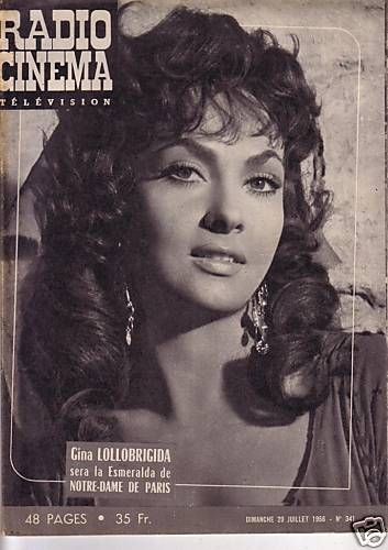 RADIO CINEMA TELEVISION/TELERAMA magazine side cover Issue 341 29 July 1956