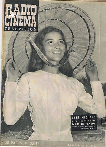 RADIO CINEMA TELEVISION/TELERAMA magazine side cover Issue 366 20 January 1957