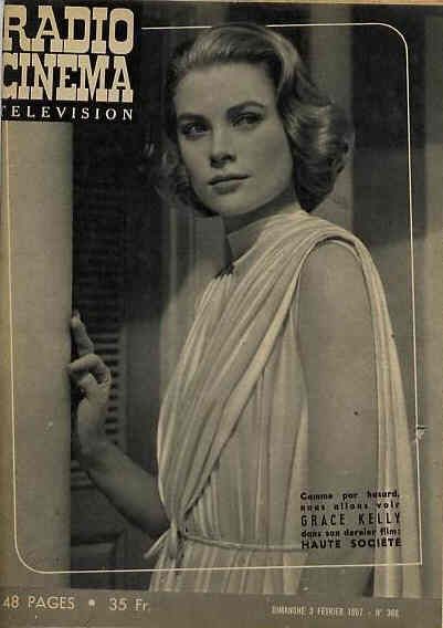 RADIO CINEMA TELEVISION/TELERAMA magazine side cover Issue 368 3 February 1957