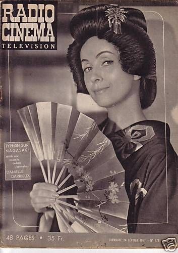 RADIO CINEMA TELEVISION/TELERAMA magazine side cover Issue 371 24 February 1957