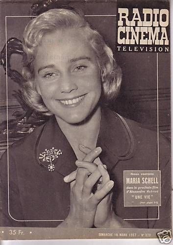 RADIO CINEMA TELEVISION/TELERAMA magazine side cover Issue 373 10 March 1957