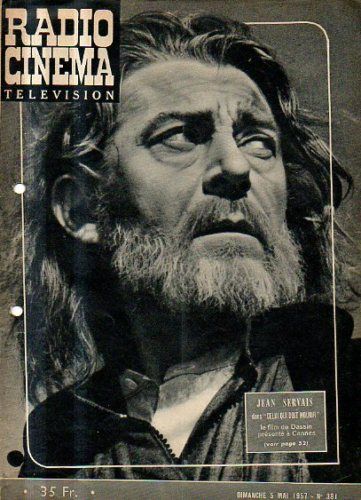 RADIO CINEMA TELEVISION/TELERAMA magazine side cover Issue 381 5 May 1957