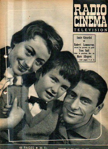 RADIO CINEMA TELEVISION/TELERAMA magazine side cover Issue 382 12 May 1957