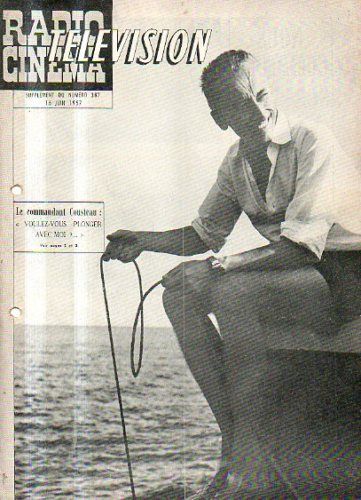 RADIO CINEMA TELEVISION/TELERAMA magazine side cover Issue 387 16 June 1957