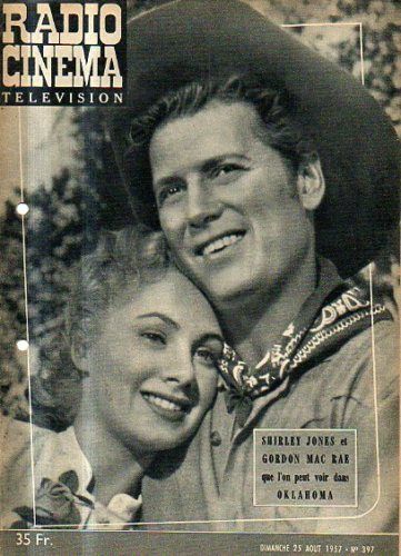RADIO CINEMA TELEVISION/TELERAMA magazine side cover Issue 397 25 August 1957