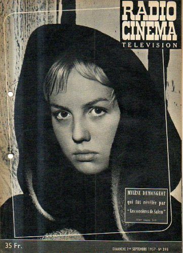 RADIO CINEMA TELEVISION/TELERAMA magazine side cover Issue 398 1 September 1957