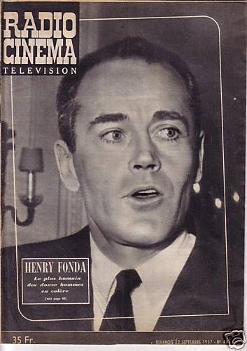 RADIO CINEMA TELEVISION/TELERAMA magazine side cover Issue 401 22 September 1957