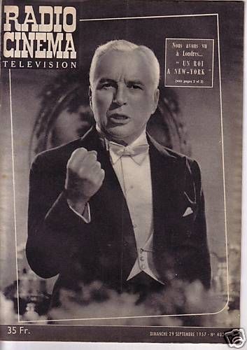 RADIO CINEMA TELEVISION/TELERAMA magazine side cover Issue 402 29 September 1957