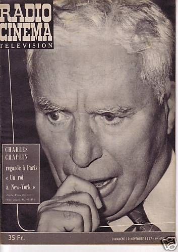 RADIO CINEMA TELEVISION/TELERAMA magazine side cover Issue 408 10 November 1957