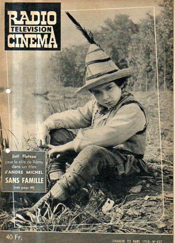 RADIO CINEMA TELEVISION/TELERAMA magazine side cover Issue 427 23 March 1958