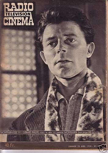 RADIO CINEMA TELEVISION/TELERAMA magazine side cover Issue 431 20 April 1958