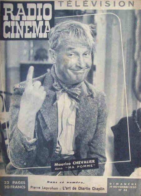RADIO CINEMA TELEVISION/TELERAMA magazine side cover Issue 44 19 November 1950
