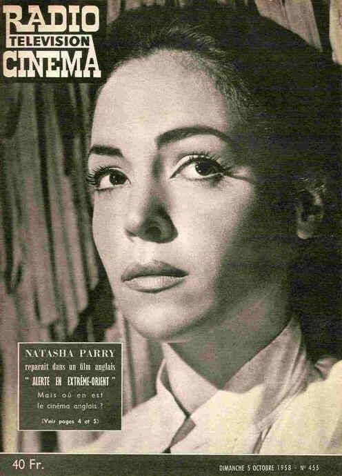 RADIO CINEMA TELEVISION/TELERAMA magazine side cover Issue 455 5 October 1958