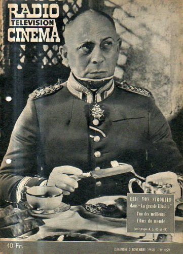 RADIO CINEMA TELEVISION/TELERAMA magazine side cover Issue 459 2 November 1958