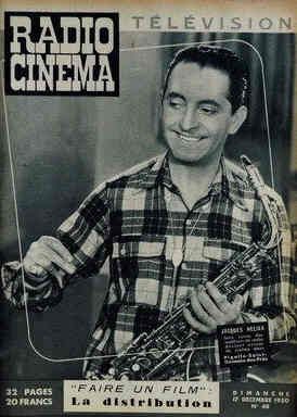 RADIO CINEMA TELEVISION/TELERAMA magazine side cover Issue 48 17 December 1950