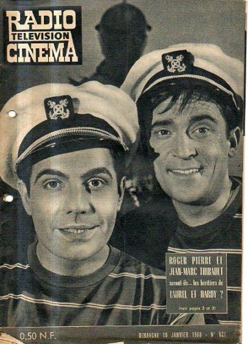 RADIO CINEMA TELEVISION/TELERAMA magazine side cover Issue 521 10 January 1960