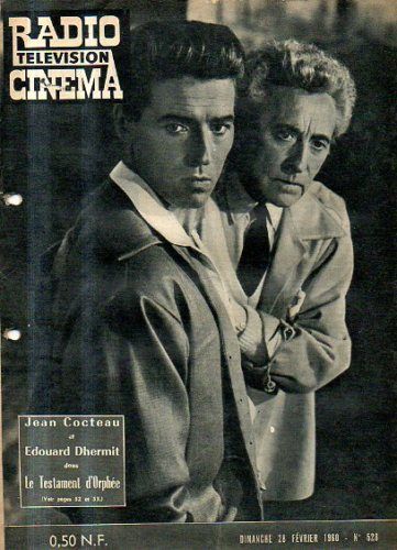 RADIO CINEMA TELEVISION/TELERAMA magazine side cover Issue 528 28 February 1960