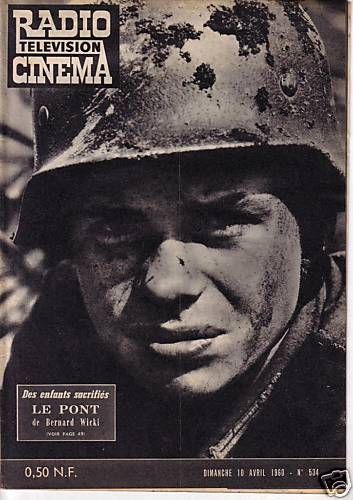RADIO CINEMA TELEVISION/TELERAMA magazine side cover Issue 534 10 April 1960