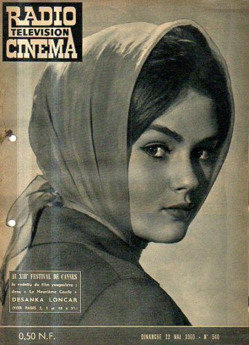 RADIO CINEMA TELEVISION/TELERAMA magazine side cover Issue 540 22 May 1960