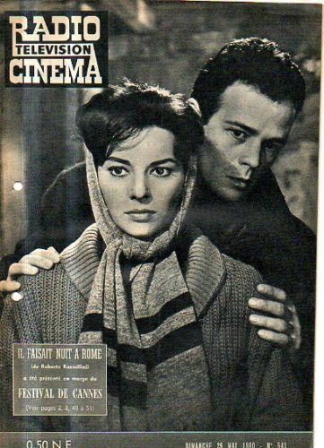 RADIO CINEMA TELEVISION/TELERAMA magazine side cover Issue 541 29 May 1960